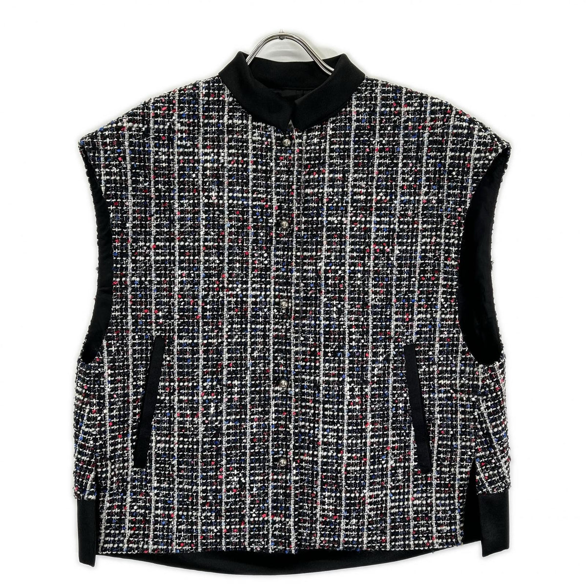ADORE 531-5250812 25AW Multicolor 20th-anniversary tricolor tweed jacket Jacket