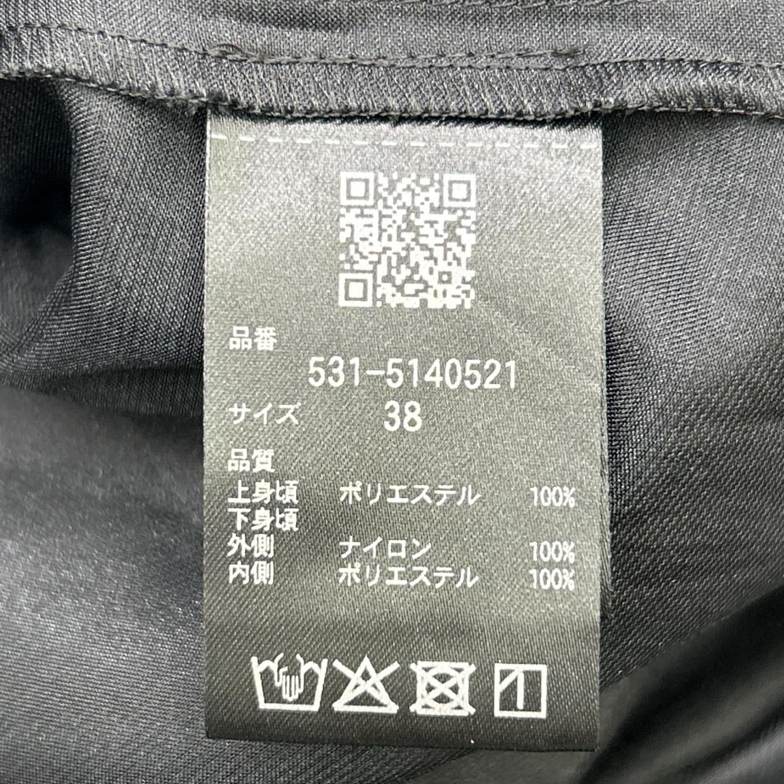 ADORE アドーア 531-5140521 25年製 ブラック メモリートリコットワンピース ワンピース