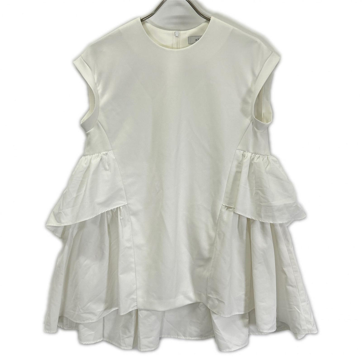 ADORE 531-4260611 made in 2024 white tiered jersey top