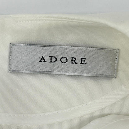ADORE 531-4260611 made in 2024 white tiered jersey top