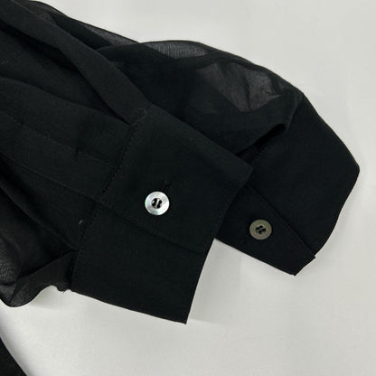 ADORE 531-4110502 made in 2024 black soft organza blouse