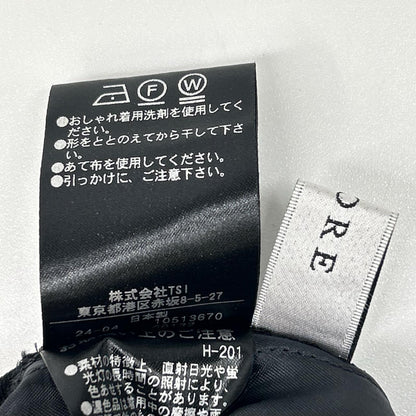 ADORE アドーア 531-4230609 24年製 ブラック クリアツイルパンツ ボトムス