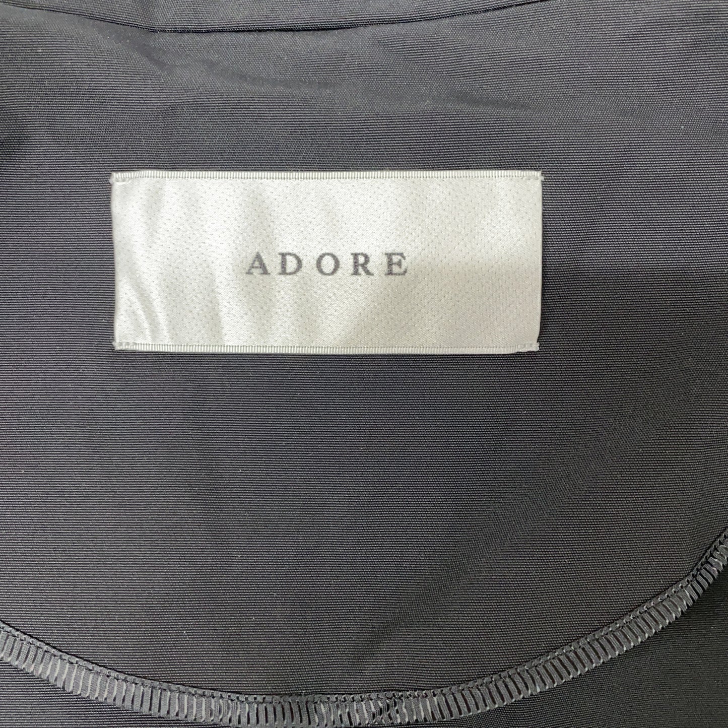 ADORE アドーア 531-3150302 ブラック ハイカウントオックスジャケット ジャケット