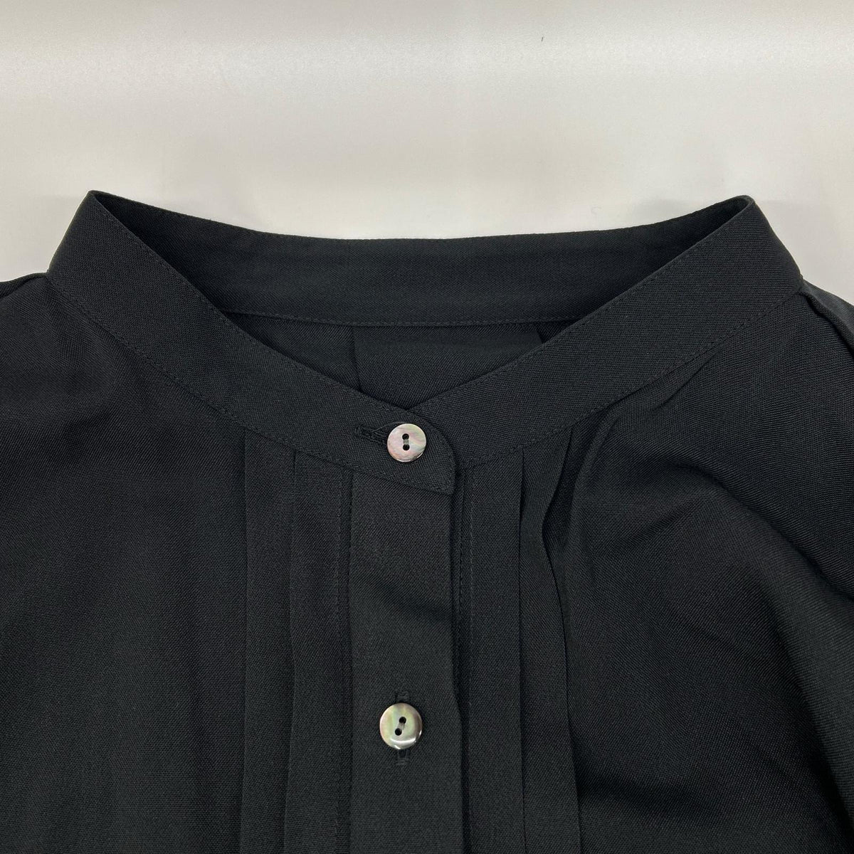 ADORE 531-2210115 black airy cable-knit vest with long shirt