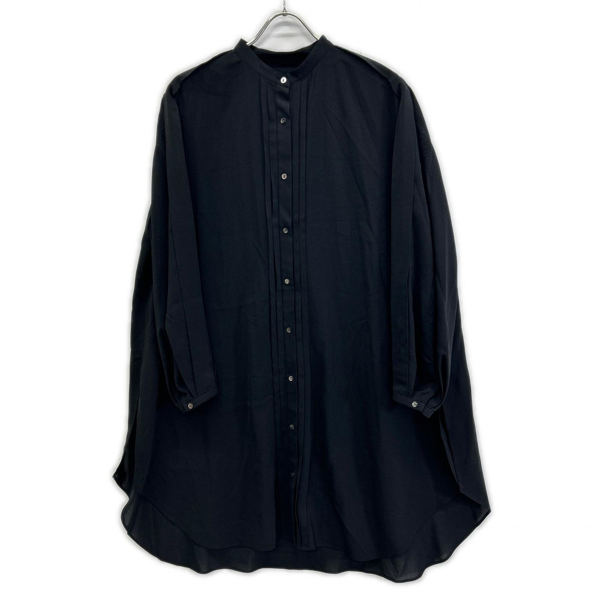 ADORE 531-2210115 black airy cable-knit vest with long shirt