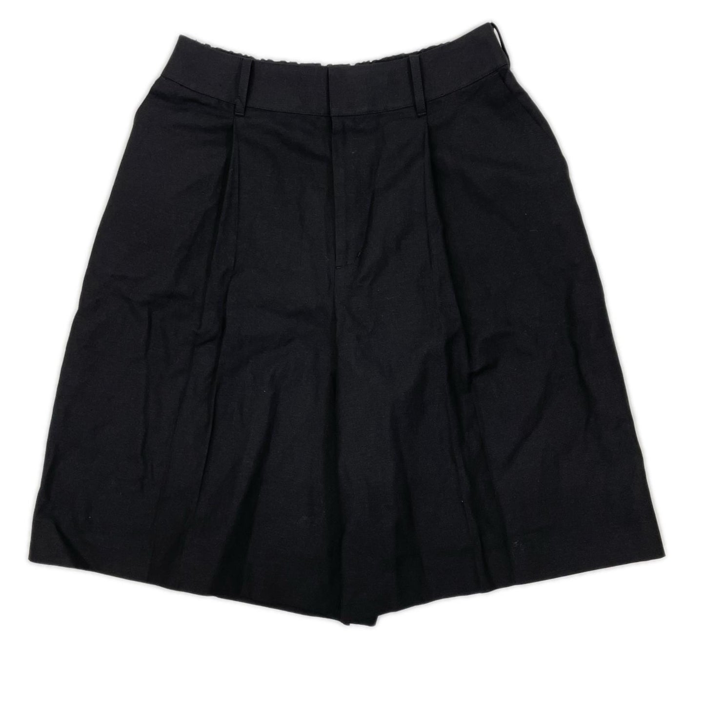ADORE アドーア 531-2130503 ブラック 麻混オックスショートパンツ ボトムス