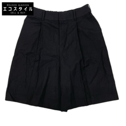 ADORE アドーア 531-2130503 ブラック 麻混オックスショートパンツ ボトムス