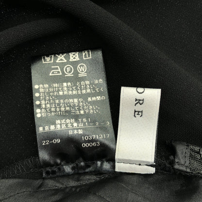 ADORE アドーア 531-2230108 ブラック ストレッチライトパンツ ボトムス