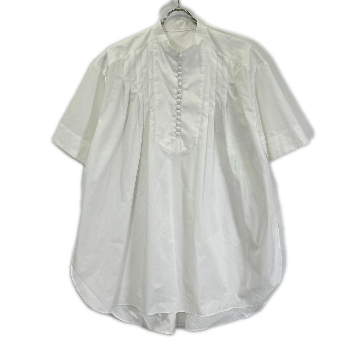 ADORE 531-1110507 white high-count broadcloth blouse
