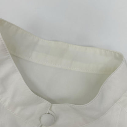 ADORE 531-1110507 white high-count broadcloth blouse