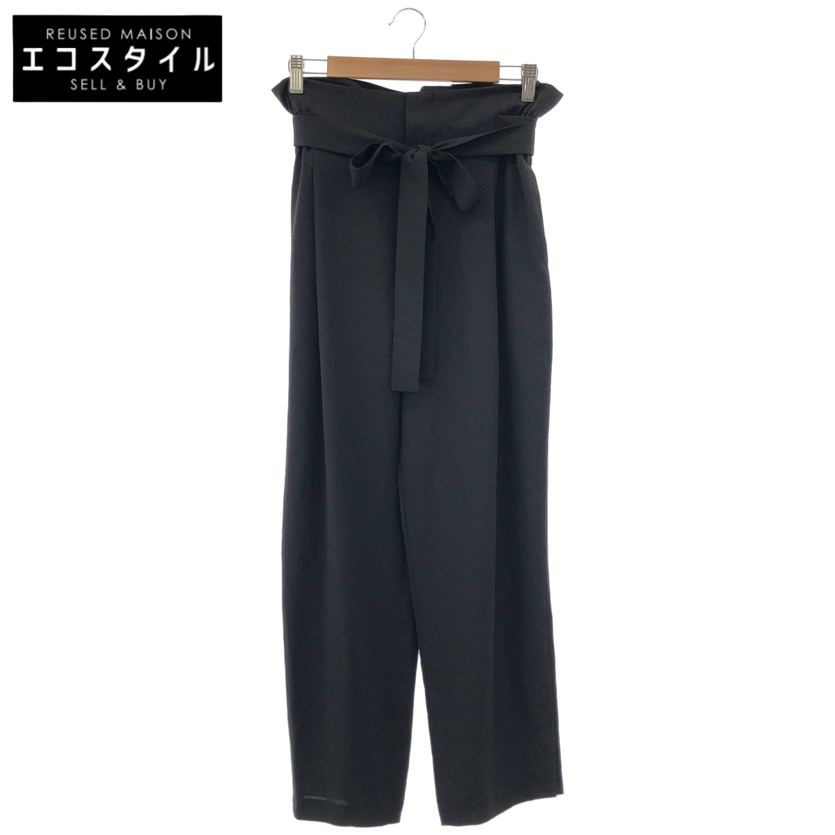 ADORE アドーア 531-1130316 ブラック ライトクールツイルパンツ ボトムス