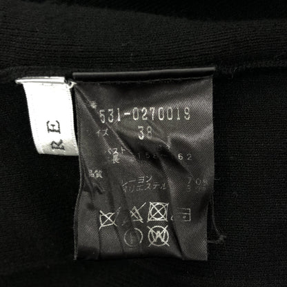 ADORE アドーア 531-0270019 ブラック クリアストレッチニット トップス