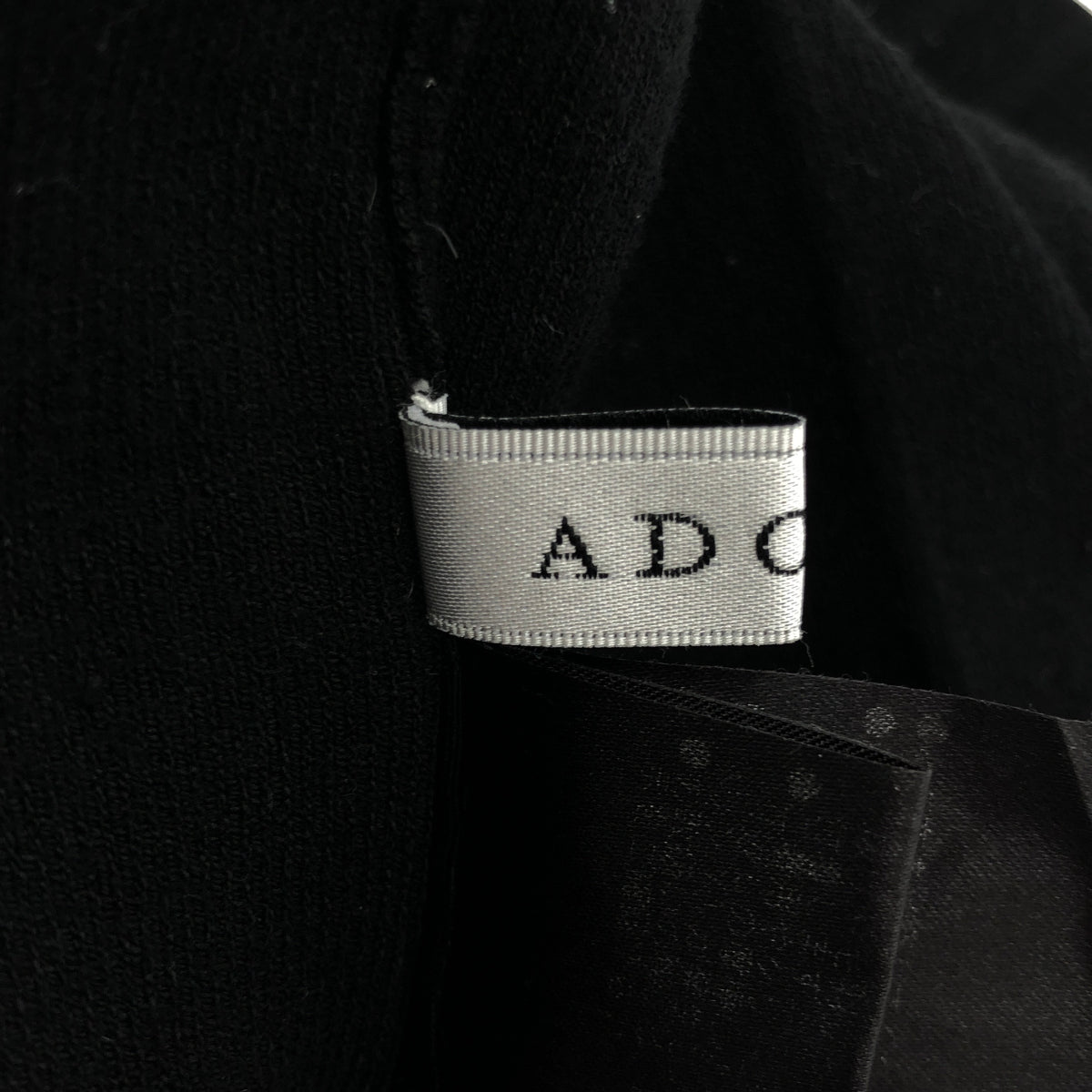ADORE アドーア 531-0270019 ブラック クリアストレッチニット トップス