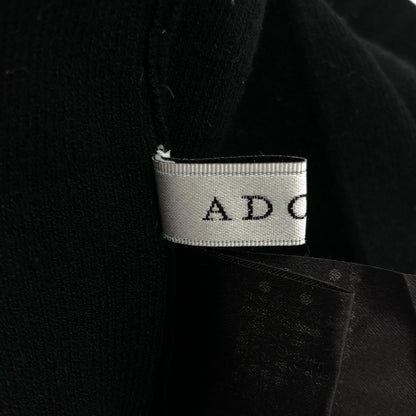ADORE アドーア 531-0270019 ブラック クリアストレッチニット トップス