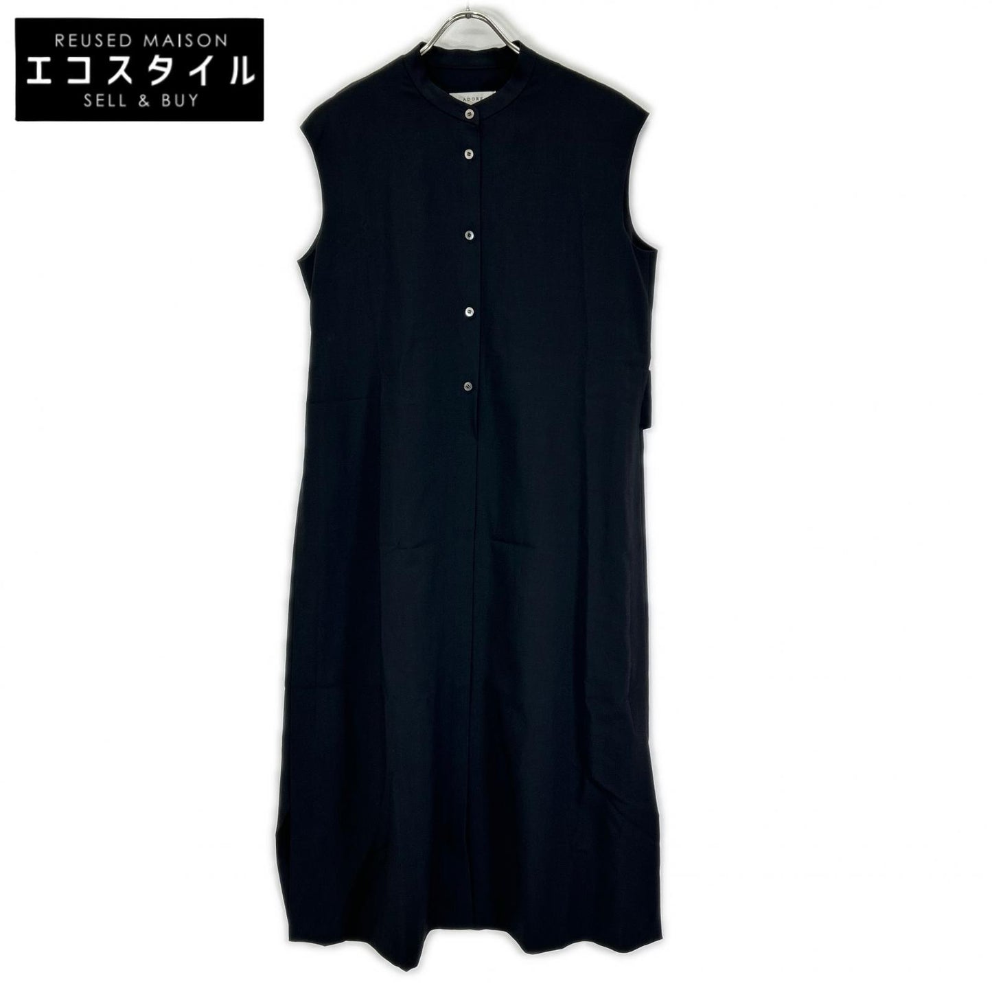 ADORE 531-0240708 black fine-stretch dress