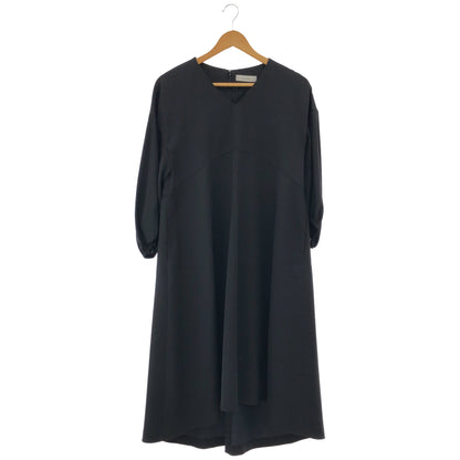 ADORE アドーア 531-9140303 ブラック ドライクロスAラインワンピース トップス