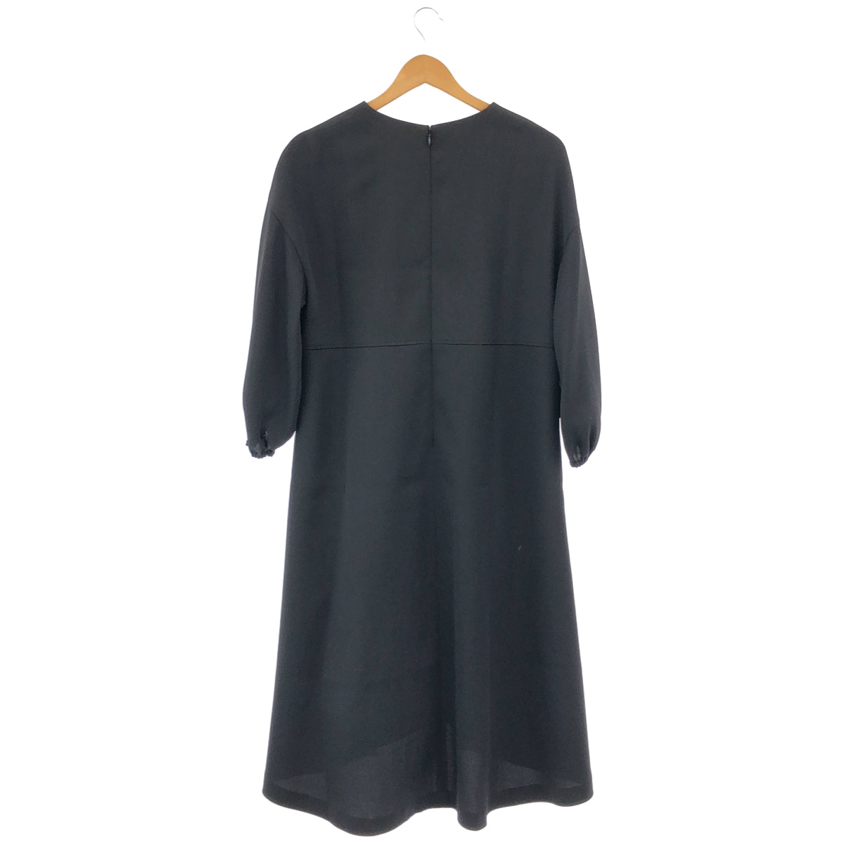 ADORE アドーア 531-9140303 ブラック ドライクロスAラインワンピース トップス