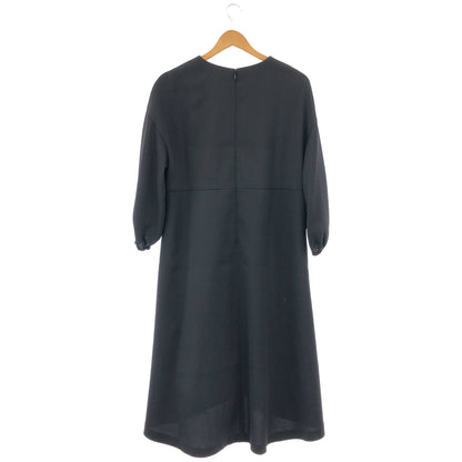 ADORE アドーア 531-9140303 ブラック ドライクロスAラインワンピース トップス