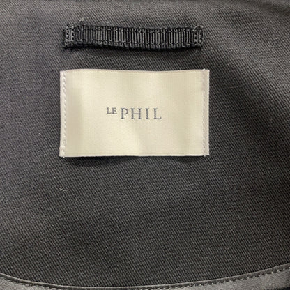 LE PHIL ル フィル 534-2250904 ブラック TRツイルストレッチジャケット ジャケット