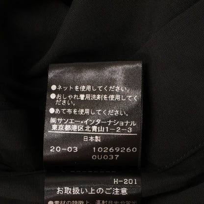LE PHIL ル フィル 534-0110401 ブラック 2ポケットオーバー長袖シャツ トップス