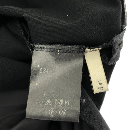 LE PHIL ル フィル 534-0230606 ブラック 2タックストレッチパンツ ボトムス