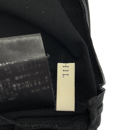 LE PHIL ル フィル 534-0230606 ブラック 2タックストレッチパンツ ボトムス
