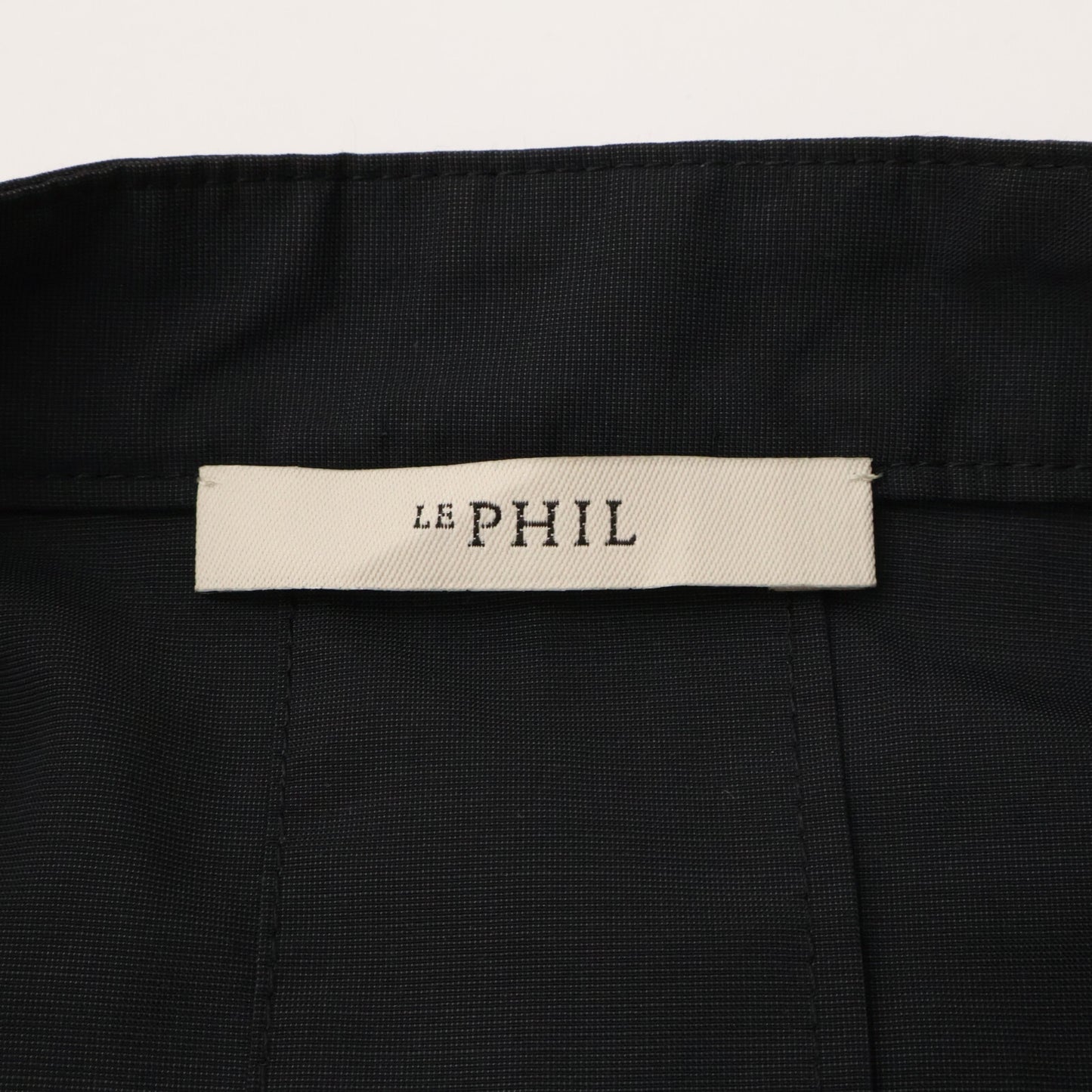 LE PHIL ル フィル 534-1110104 チャコール T/C ロングブラウス トップス ワンピース