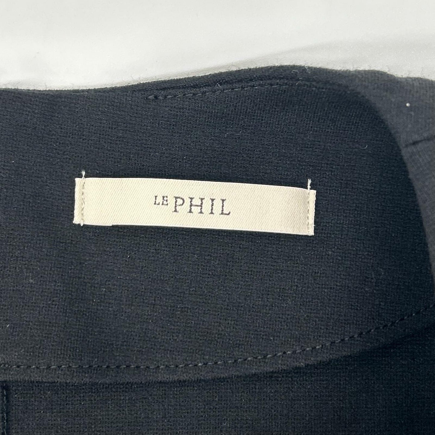LE PHIL ル フィル 534-9210012 ブラック フレアプルオーバーブラウス トップス