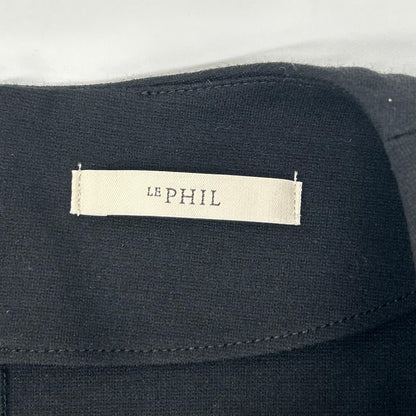 LE PHIL ル フィル 534-9210012 ブラック フレアプルオーバーブラウス トップス