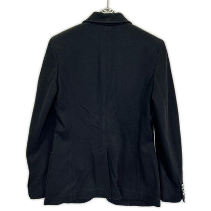 POLO by Ralph Lauren 211795348001 Black embroidered logo double-knit jacquard blazer single-breasted jacket Jacket