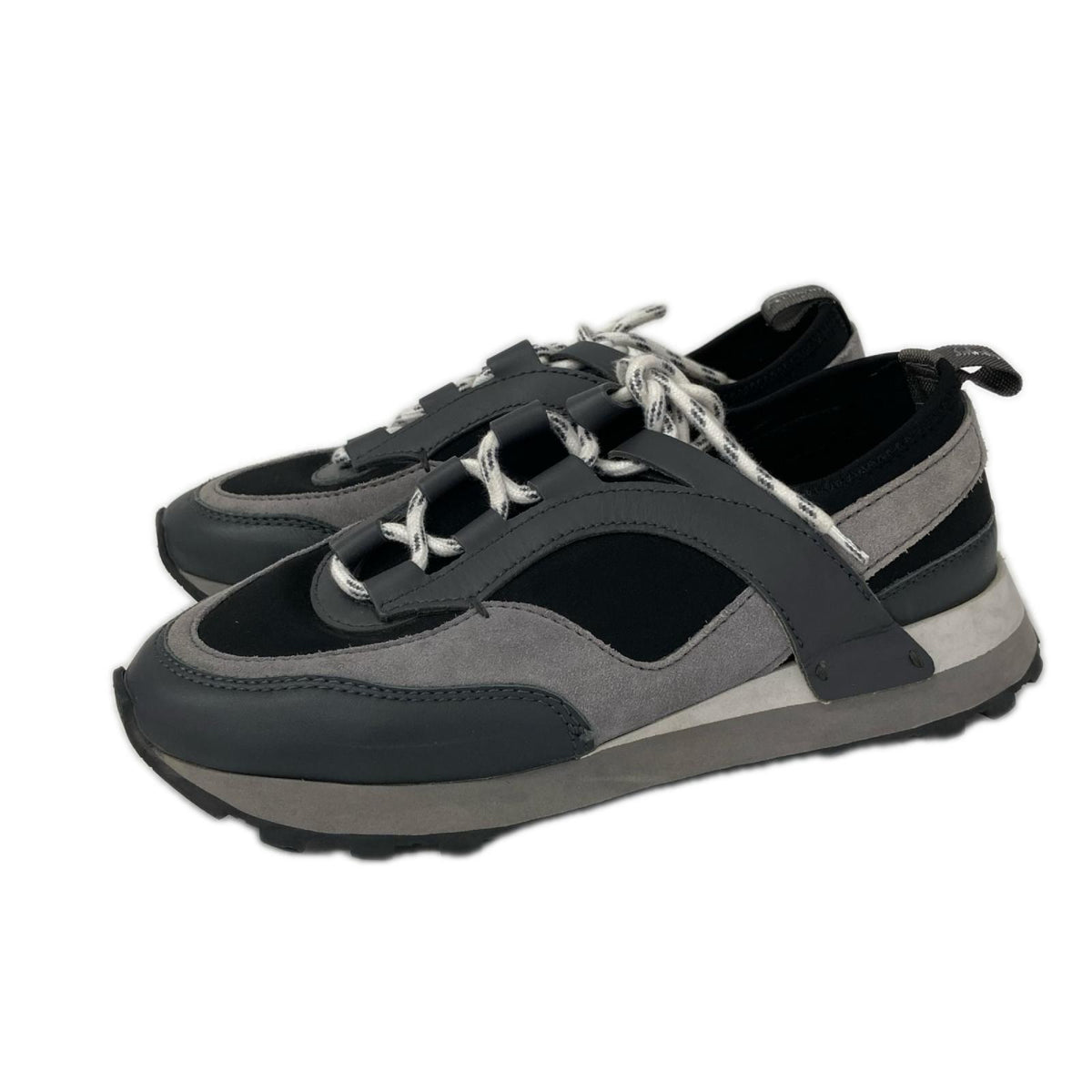 SalvatoreFerragamo サルバトーレフェラガモ INDY インディ レースアップ ダットスニーカー シューズ