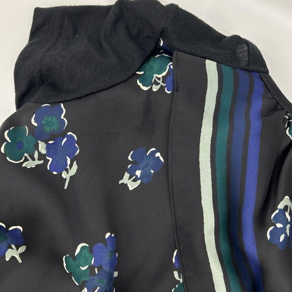 sacai 17-03365 17SS Black Back-scarf-paneled T-shirt Top