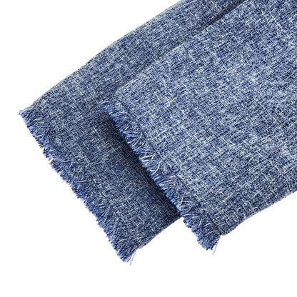 TOCCA トッカ 25SS ブルー バックジップ MIST TWEED ツイード ワンピース トップス