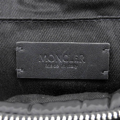 MONCLER モンクレール MICRO CARADOC マイクロキャラドック ナイロン メタルロゴ 2WAY ショルダー ハンドバッグ レディース 黒 24年製 ハンドバッグ