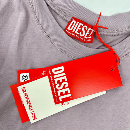 DIESEL ディーゼル Purple D-ORENY Lace Skirt Short-Sleeve Dress Dress