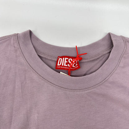 DIESEL ディーゼル Purple D-ORENY Lace Skirt Short-Sleeve Dress Dress