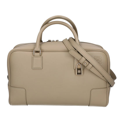 LOEWE ロエベ 美品 A039N08X01 ナパカーフ エンボスアナグラム アマソナ28 2WAY ハンドバッグ