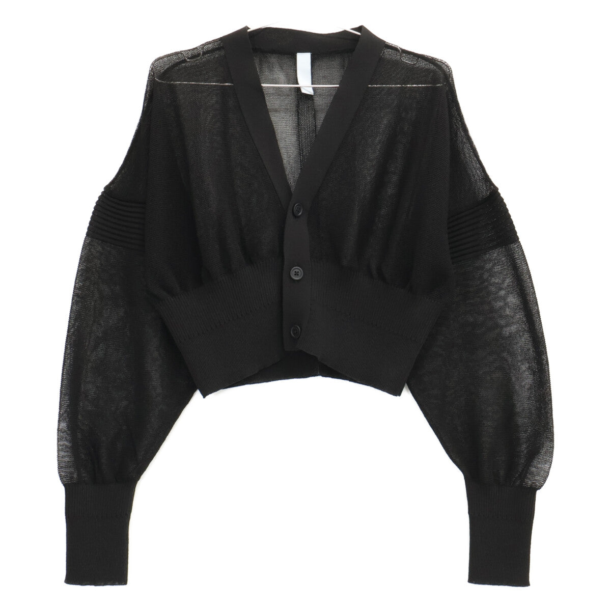 CFCL シーエフシーエル 【美品】CF011KE210JM00 TC GARTER LUCENT CROPPED CARDIGAN クロップド カーディガン トップス