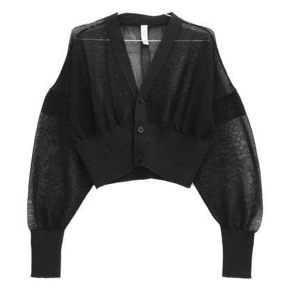CFCL シーエフシーエル 【美品】CF011KE210JM00 TC GARTER LUCENT CROPPED CARDIGAN クロップド カーディガン トップス