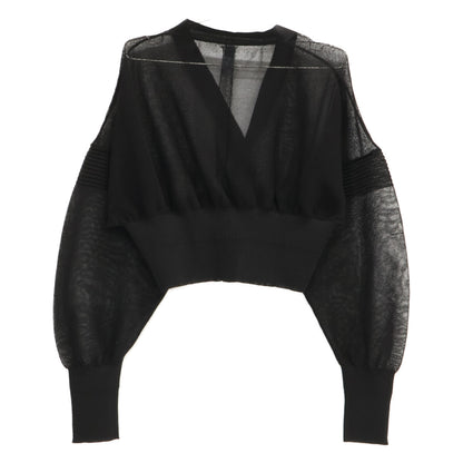 CFCL シーエフシーエル 【美品】CF011KE210JM00 TC GARTER LUCENT CROPPED CARDIGAN クロップド カーディガン トップス