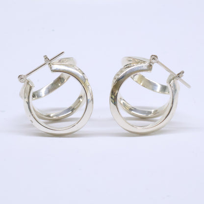 ENEY エネイ 【美品】SV925/ラボグロウダイヤモンド 017-03-1 MEBUKI PIERCED EARRINGS めぶき ピアス