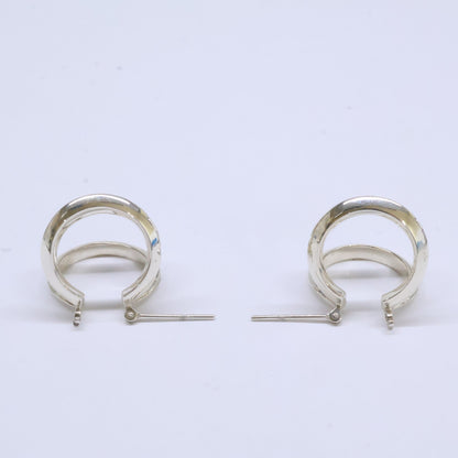 ENEY エネイ 【美品】SV925/ラボグロウダイヤモンド 017-03-1 MEBUKI PIERCED EARRINGS めぶき ピアス