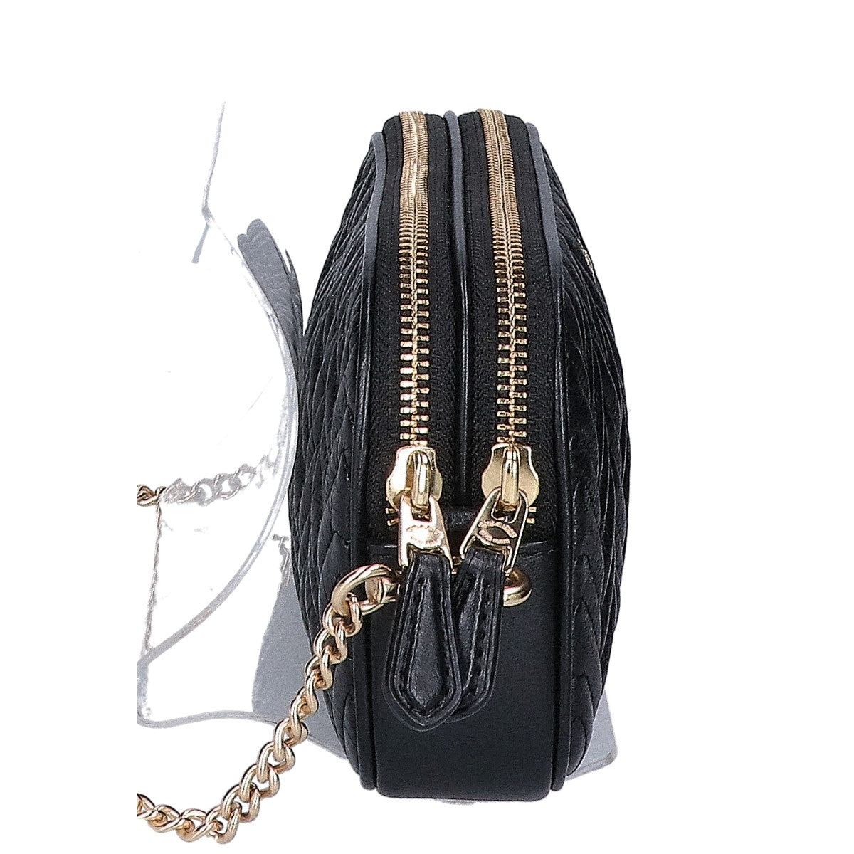 COACH コーチ F72998 レザー キルティング チェーン ショルダーバッグ