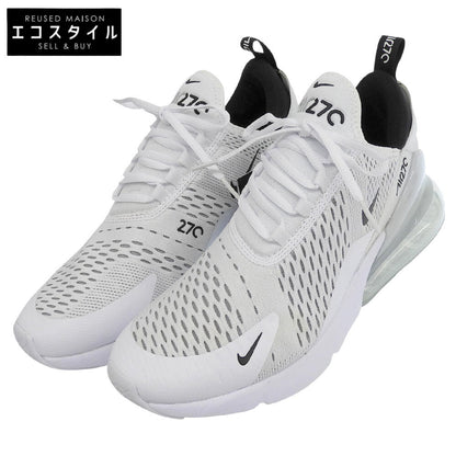 NIKE ナイキ 新品同様 Nike Air Max 270 White Black シューズ メンズ ホワイト/ブラック 27.5cm AH8050-100 シューズ