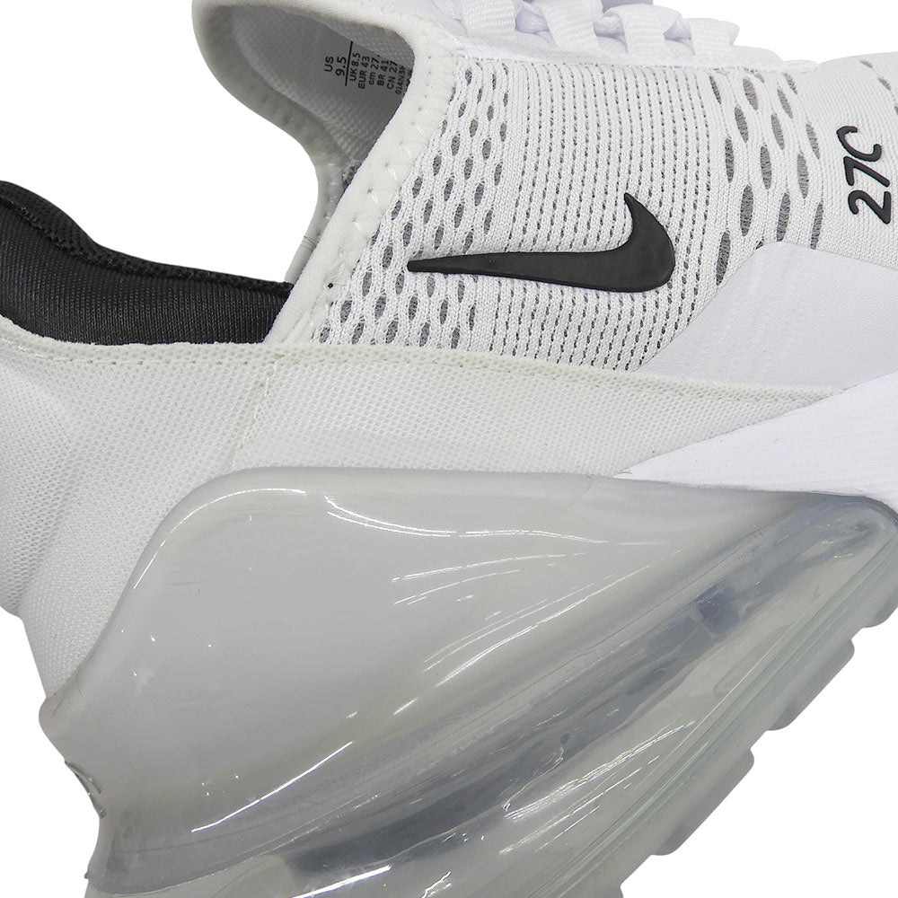 NIKE ナイキ 新品同様 Nike Air Max 270 White Black シューズ メンズ ホワイト/ブラック 27.5cm AH8050-100 シューズ