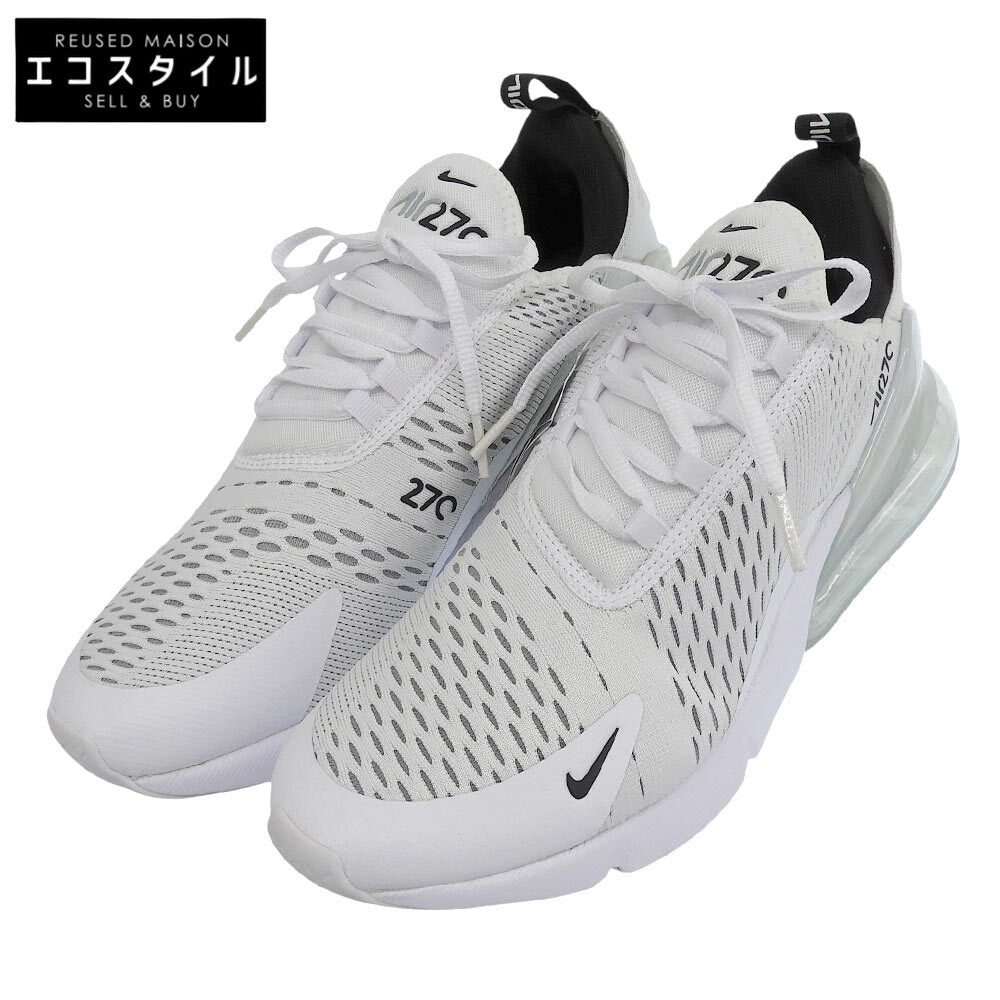 NIKE ナイキ 新品同様 Nike Air Max 270 White Black シューズ メンズ ホワイト/ブラック 27.5cm AH8050-100 シューズ