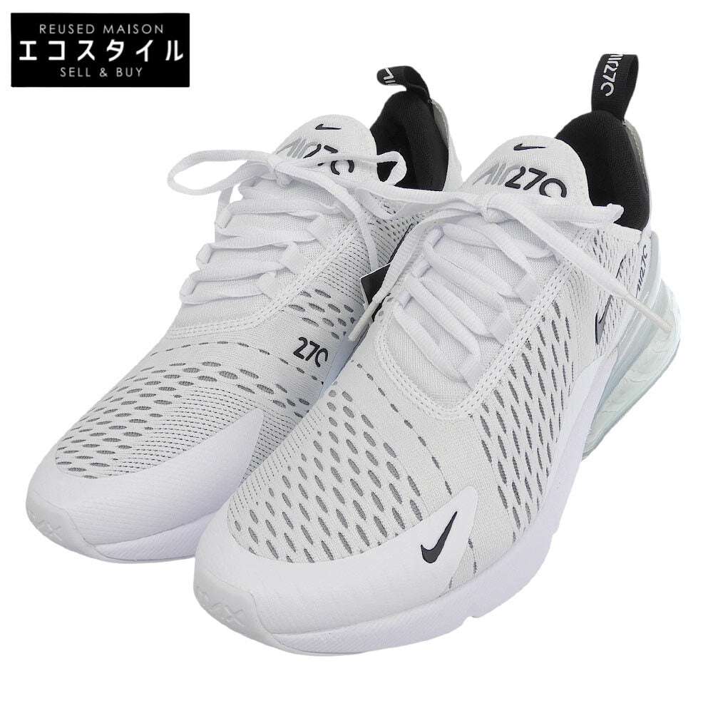 NIKE ナイキ 新品同様 Nike Air Max 270 White Black シューズ メンズ ホワイト/ブラック 27cm AH8050-100 シューズ