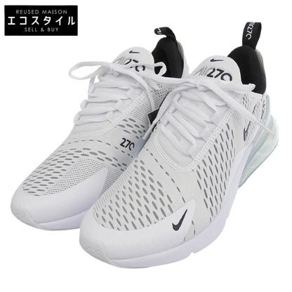 NIKE ナイキ 新品同様 Nike Air Max 270 White Black シューズ メンズ ホワイト/ブラック 27cm AH8050-100 シューズ