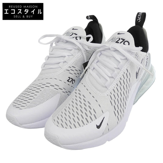 NIKE ナイキ 新品同様 Nike Air Max 270 White Black シューズ メンズ ホワイト/ブラック 27cm AH8050-100 シューズ