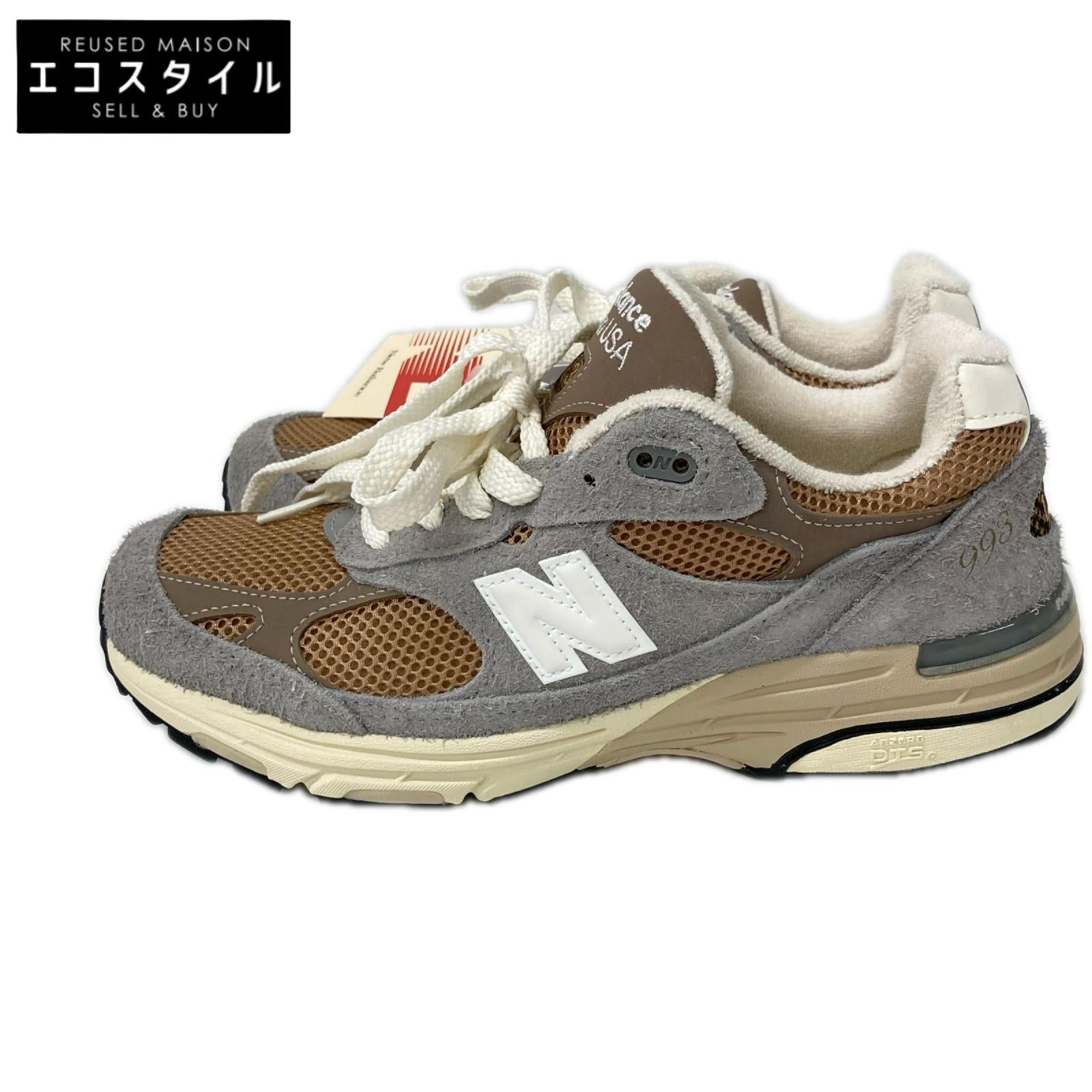 NEW BALANCE ニューバランス 【新品同様】U993GG Made in USA スエード/メッシュ スニーカー シューズ